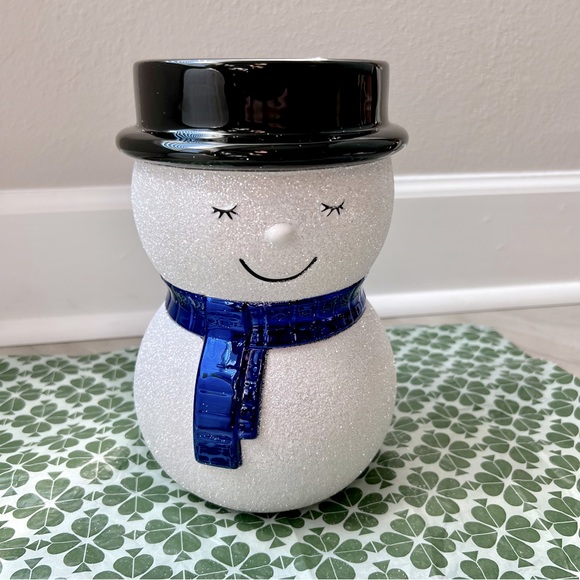 Bath & Body Works Accents Bath Body Works Snowman 3 Wick Candle
